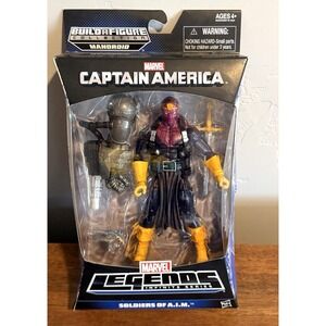 Marvel Legends Baron Zemo Soldiers of AIM Captain America Mandroid